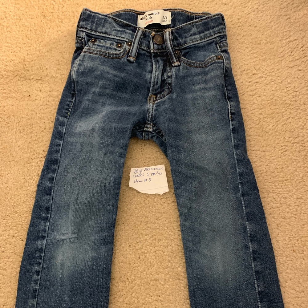 Abercrombie kids Boys jeans size 3/4